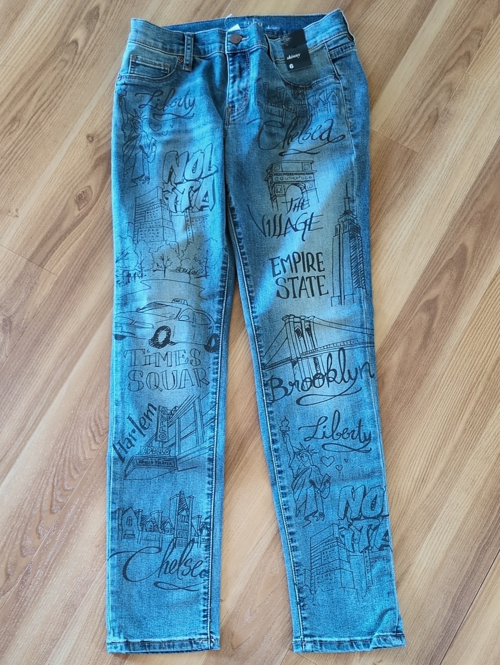 Soho Women's en's Skinny Jeans - Medium Blue Wash